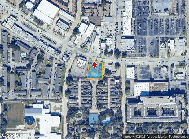  14715 Memorial Dr, Houston, TX Parcel Map