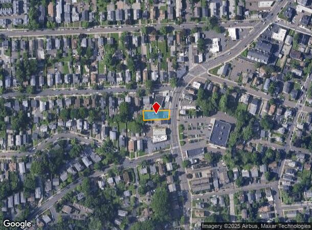  242 Hope St, Stamford, CT Parcel Map