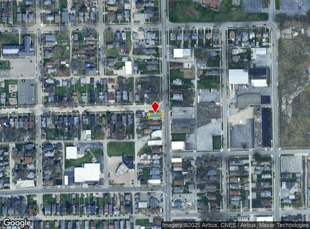  1655 N Wells St, Fort Wayne, IN Parcel Map