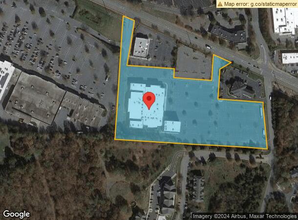  2000 Catawba Valley Blvd Se, Hickory, NC Parcel Map