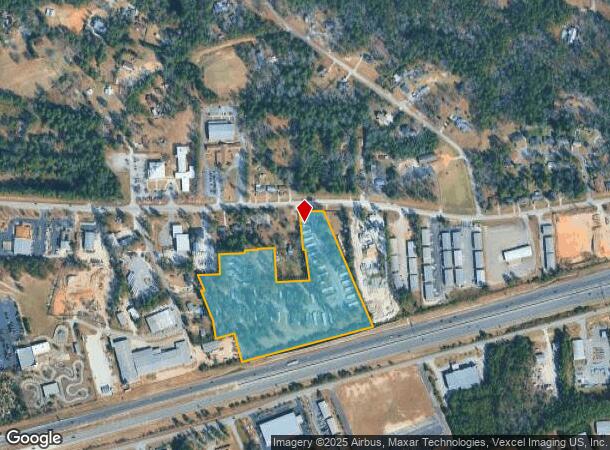  4222 Wheeler Rd, Augusta, GA Parcel Map