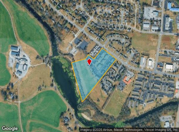  425 Warrior Dr, Murfreesboro, TN Parcel Map