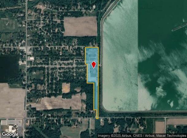  3249 E Gordonville Rd, Midland, MI Parcel Map