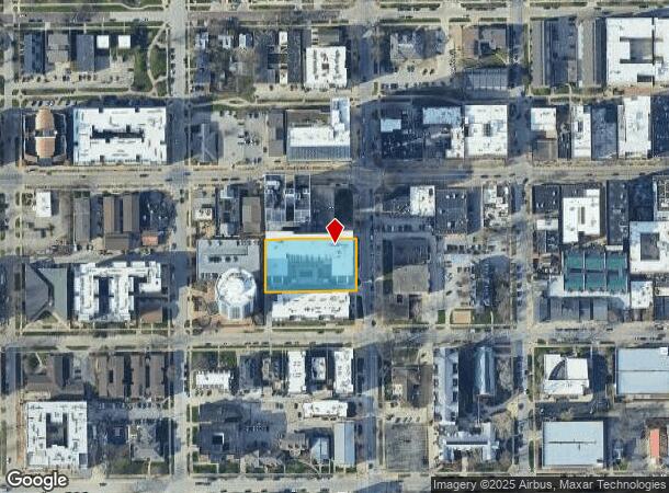 707 S 4Th St, Champaign, IL Parcel Map