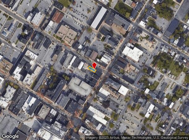 7 W Franklin St, Hagerstown, MD Parcel Map