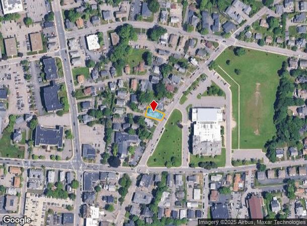  64 Church St, Waltham, MA Parcel Map