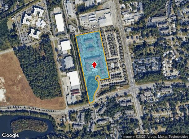 349 Campus Cv, Wilmington, NC Parcel Map