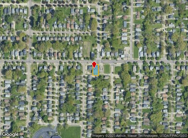  780 Lovers Ln, Akron, OH Parcel Map