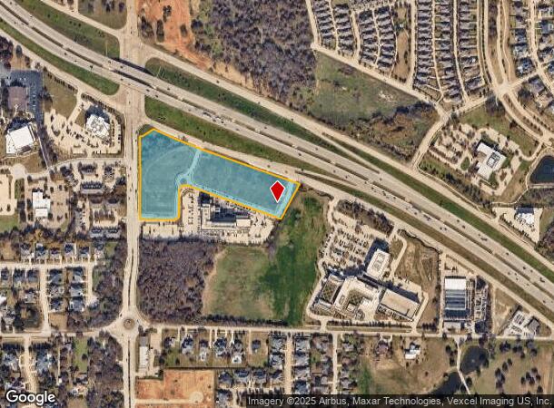 1451 N White Chapel Blvd, Southlake, TX Parcel Map