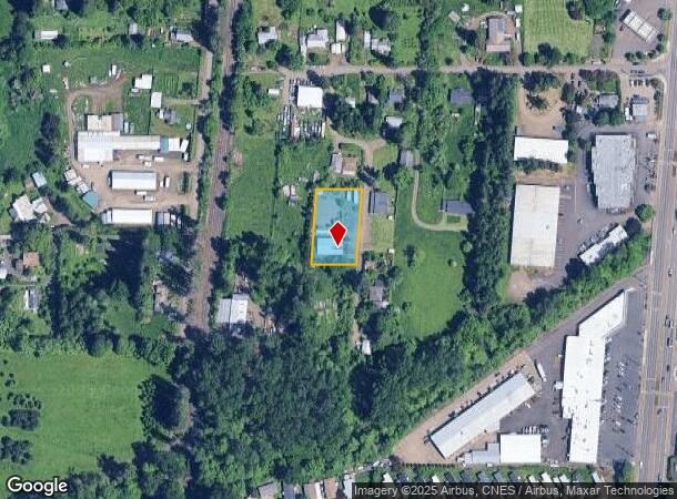  1750 Sw Edgeing Dr, Corvallis, OR Parcel Map