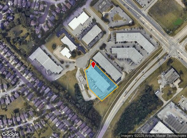  140 Venture Ct, Lexington, KY Parcel Map