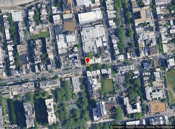 551 Myrtle Ave, Brooklyn, NY Parcel Map