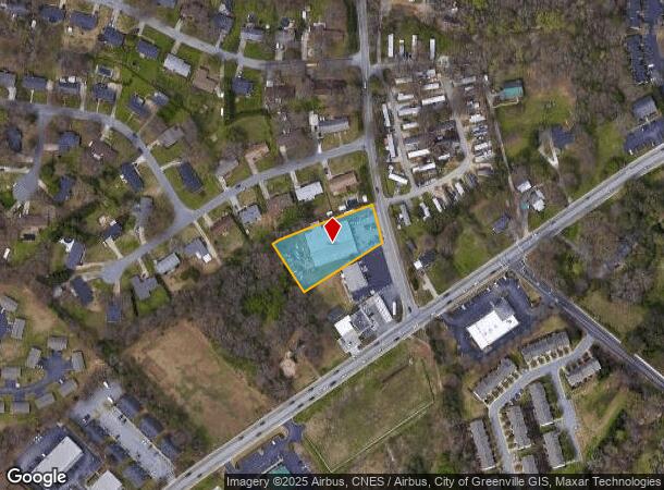  746 Old Mill Rd, Mauldin, SC Parcel Map