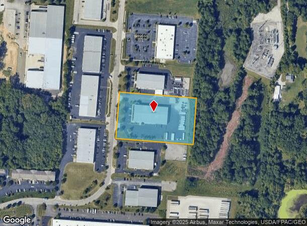  700 Cross Pointe Rd, Columbus, OH Parcel Map