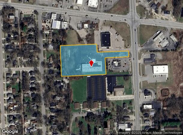  543 N Cedar St, Imlay City, MI Parcel Map