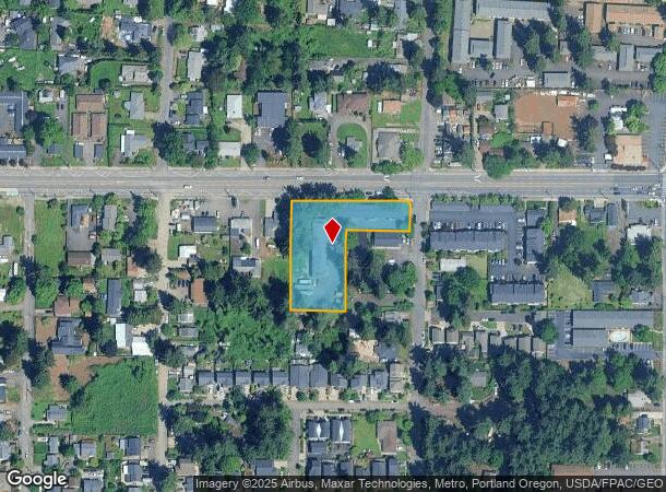  15850 Ne Glisan St, Portland, OR Parcel Map