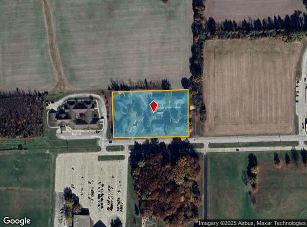  1002 Parker St, Olney, IL Parcel Map