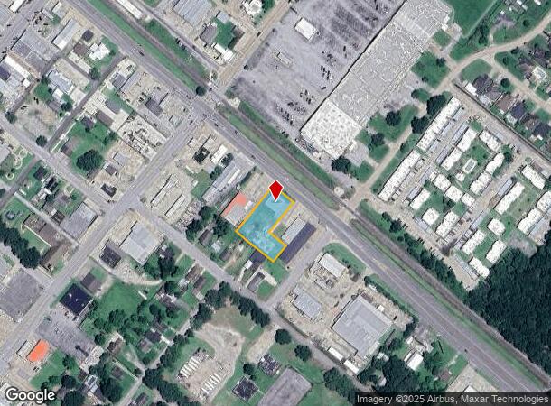  208 S Twin City Hwy, Nederland, TX Parcel Map