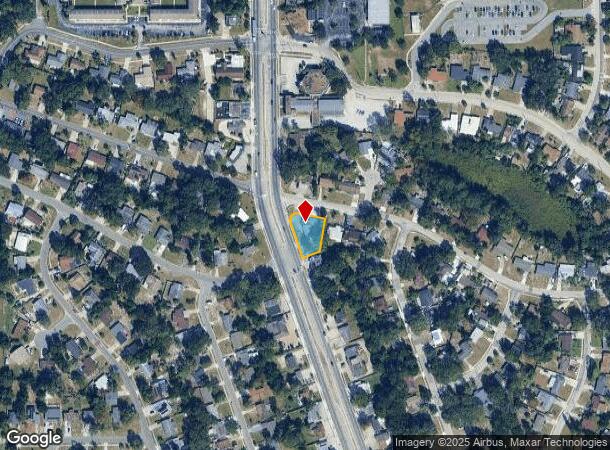 1261 N Pine Hills Rd, Orlando, FL Parcel Map