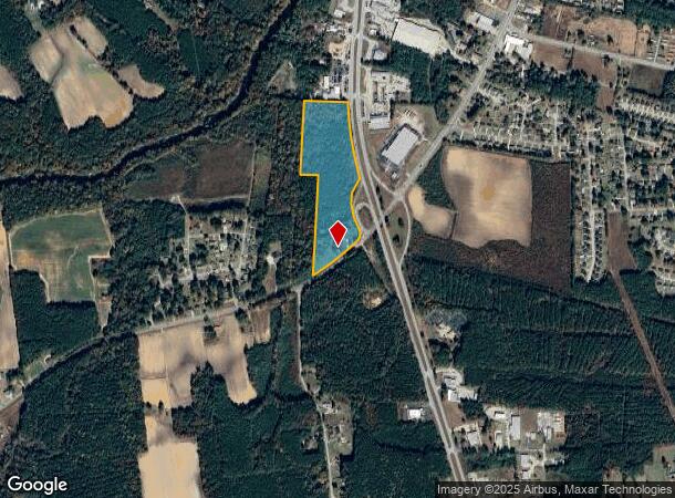 12888 E Nc Highway 97, Rocky Mount, NC Parcel Map