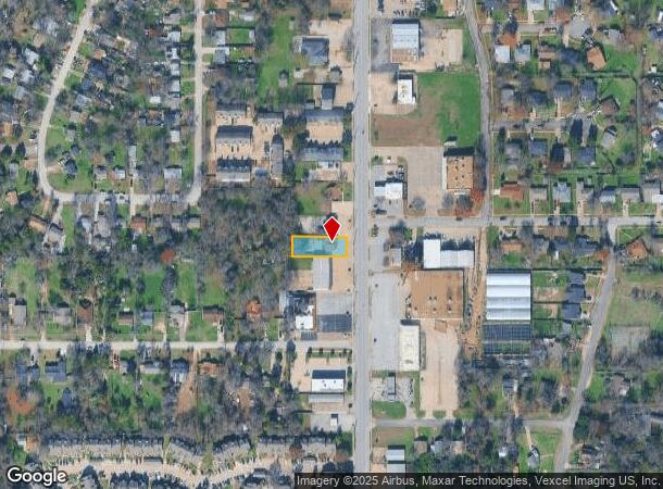  1107 S Main St, Duncanville, TX Parcel Map