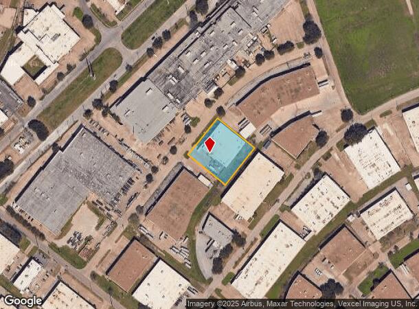 1258 Titan Dr, Dallas, TX Parcel Map