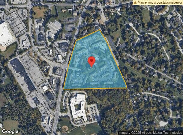  1012 S Severgn Dr, Exton, PA Parcel Map