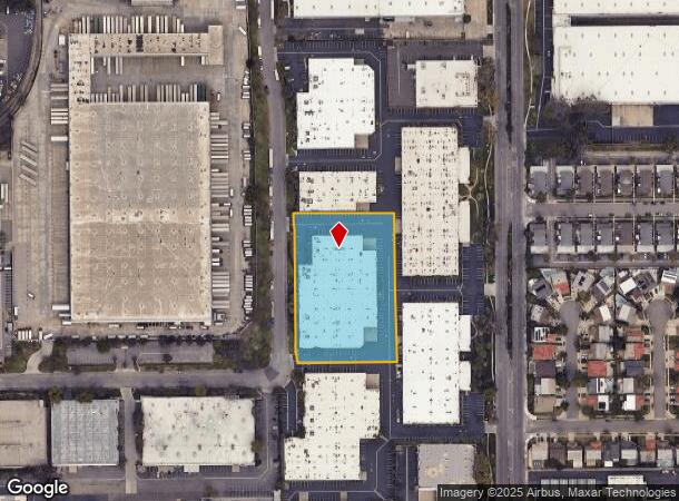 16410 Manning Way, Cerritos, CA Parcel Map