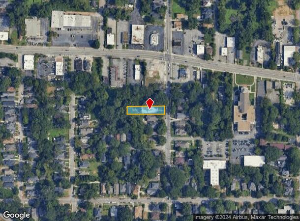  647 Lawton St Sw, Atlanta, GA Parcel Map