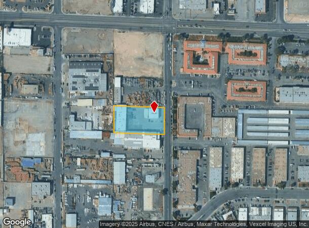 3595 Polaris Ave, Las Vegas, NV Parcel Map