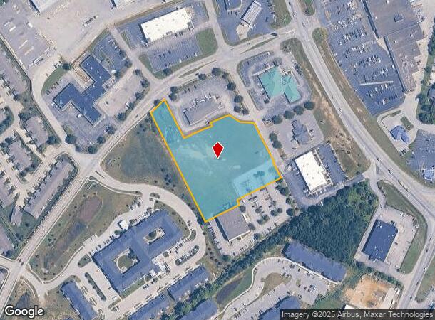  7713 Hunter Station Way, Clarksville, IN Parcel Map