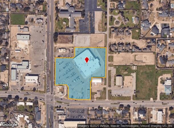  10020 Marsh Ln, Dallas, TX Parcel Map