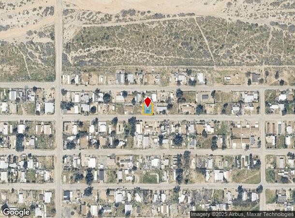 52100 Maxine Ave, Cabazon, CA Parcel Map