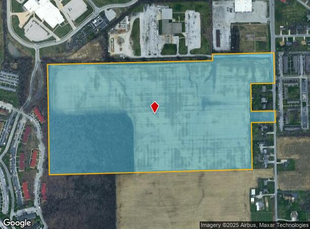  8000 S Anthony Blvd, Fort Wayne, IN Parcel Map