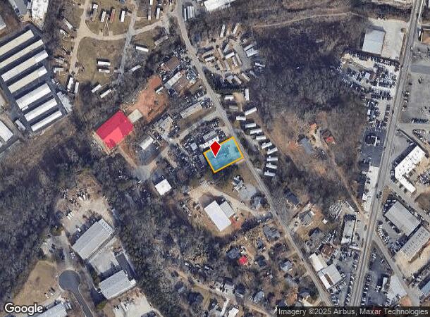  221 Highland Ter, Gainesville, GA Parcel Map