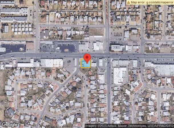  4670 Montana Ave, El Paso, TX Parcel Map