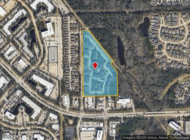 8900 Research Park Dr, Spring, TX Parcel Map