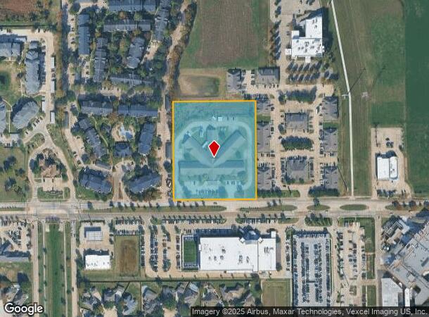 2000 W Baker Rd, Baytown, TX Parcel Map
