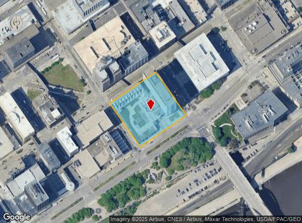 111 Kellogg Blvd E, Saint Paul, MN Parcel Map