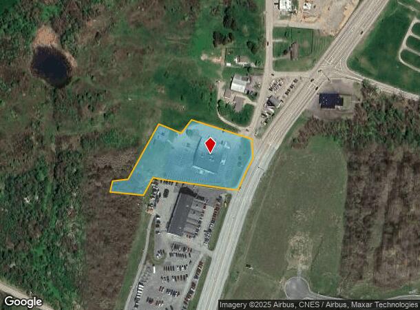  1829 University Dr, Dunbar, PA Parcel Map