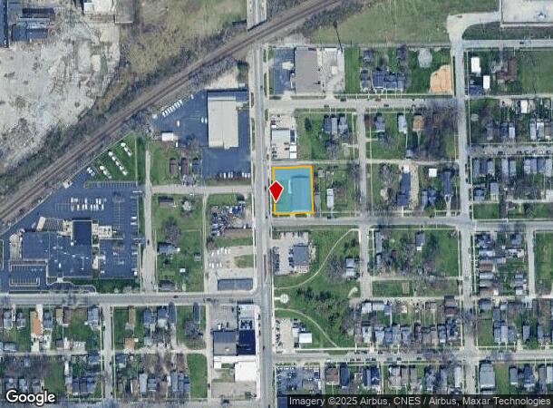  1829 Fairfield Ave, Fort Wayne, IN Parcel Map