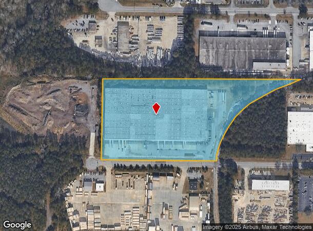 1040 Southern Rd, Morrow, GA Parcel Map