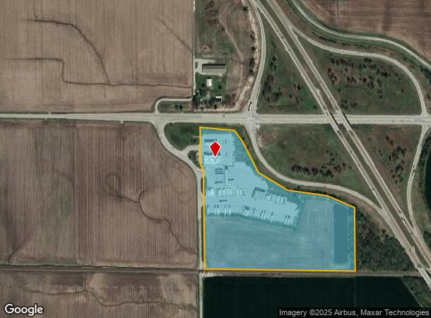  8690 Richter School Rd, New Baden, IL Parcel Map