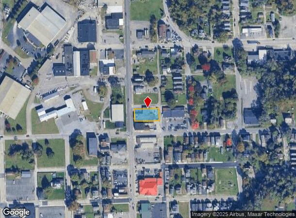  741 S Mill St, New Castle, PA Parcel Map