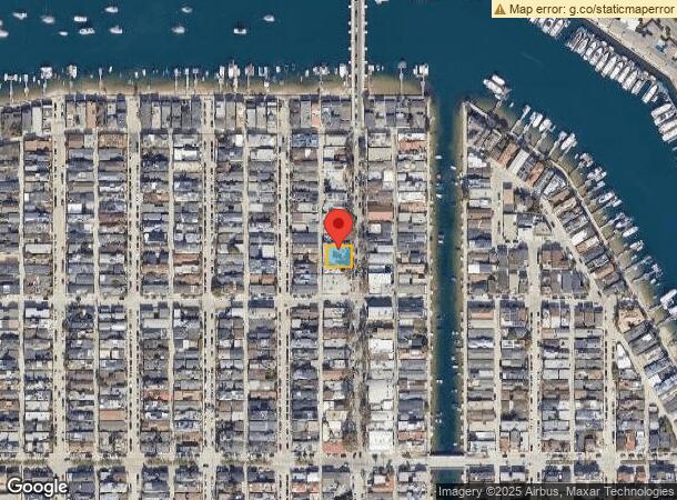  307 Marine Ave, Newport Beach, CA Parcel Map