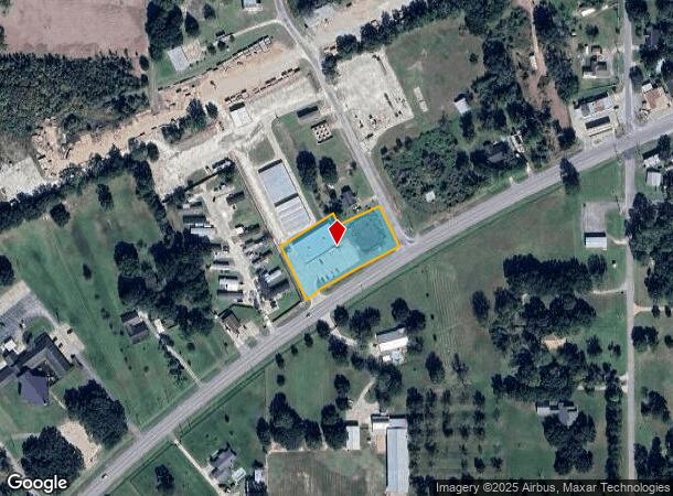 25020 Highway 124, Hamshire, TX Parcel Map