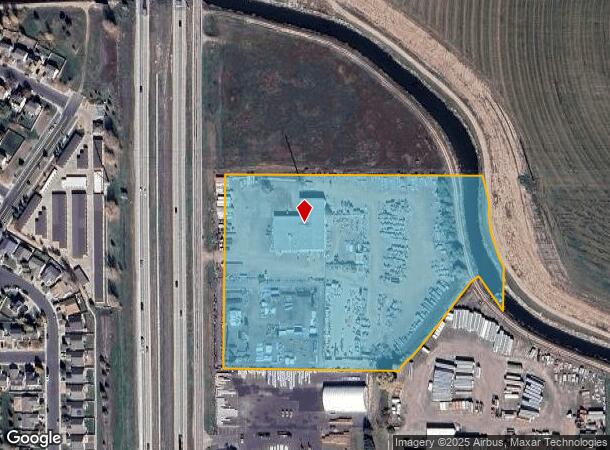 1118 Ne Frontage Rd, Fort Collins, CO Parcel Map