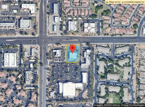  5215 E Southern Ave, Mesa, AZ Parcel Map