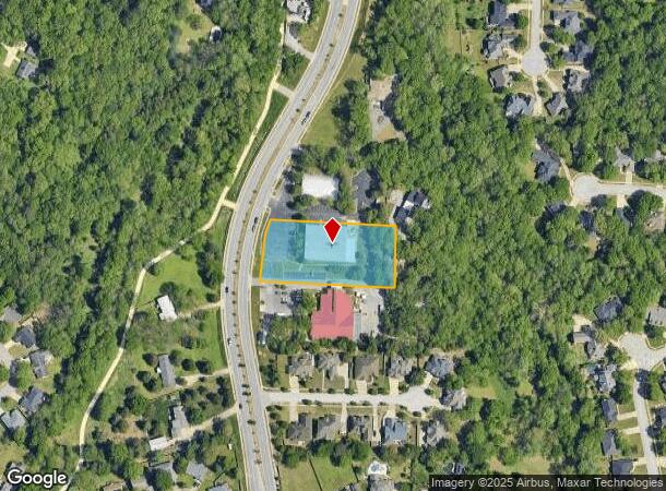 2842 N Crossover Rd, Fayetteville, AR Parcel Map