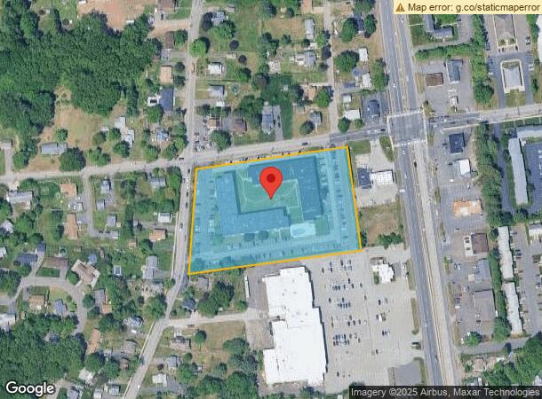  419 Montcalm St, Chicopee, MA Parcel Map